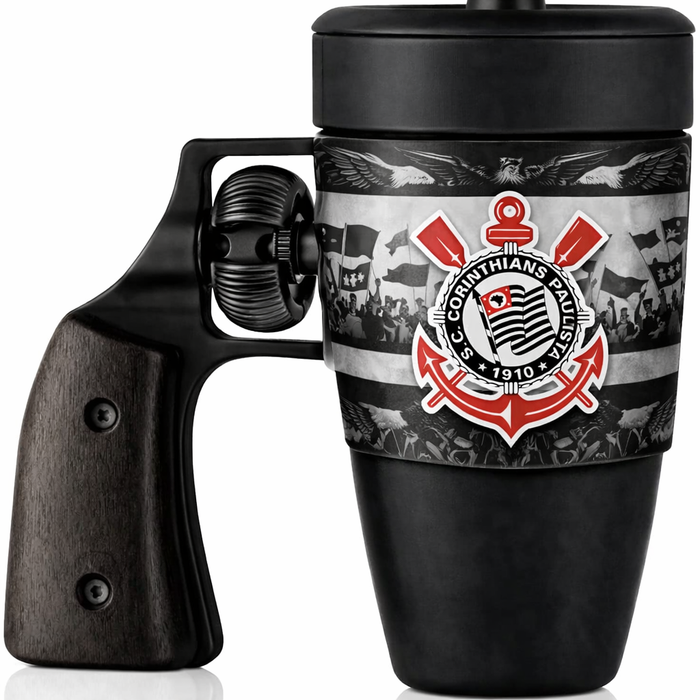Caneca Térmica Rústica - Corinthians