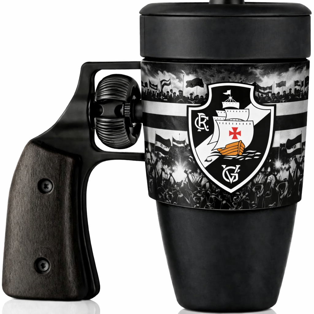 Caneca Térmica Rústica - ESCOLHA AQUI Seu Time