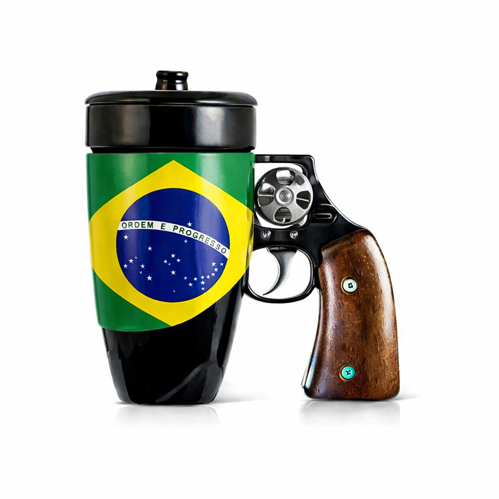 Caneca Térmica Rústica - Útil Para Bebidas Geladas e Quentes
