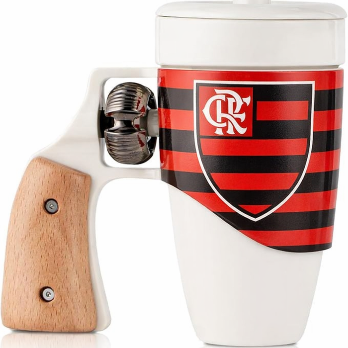 Caneca Térmica Rústica - Flamengo